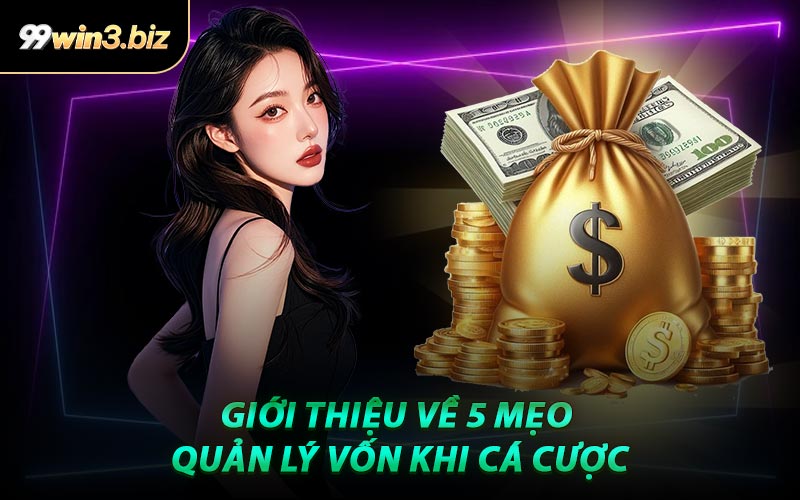 Giới Thiệu Về 5 Mẹo Quản Lý Vốn Khi Cá Cược